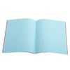A5 (9" x 7") - 7mm Squared Tinted Paper - Exercise Book (Red Cover) | The Dyslexia Shop