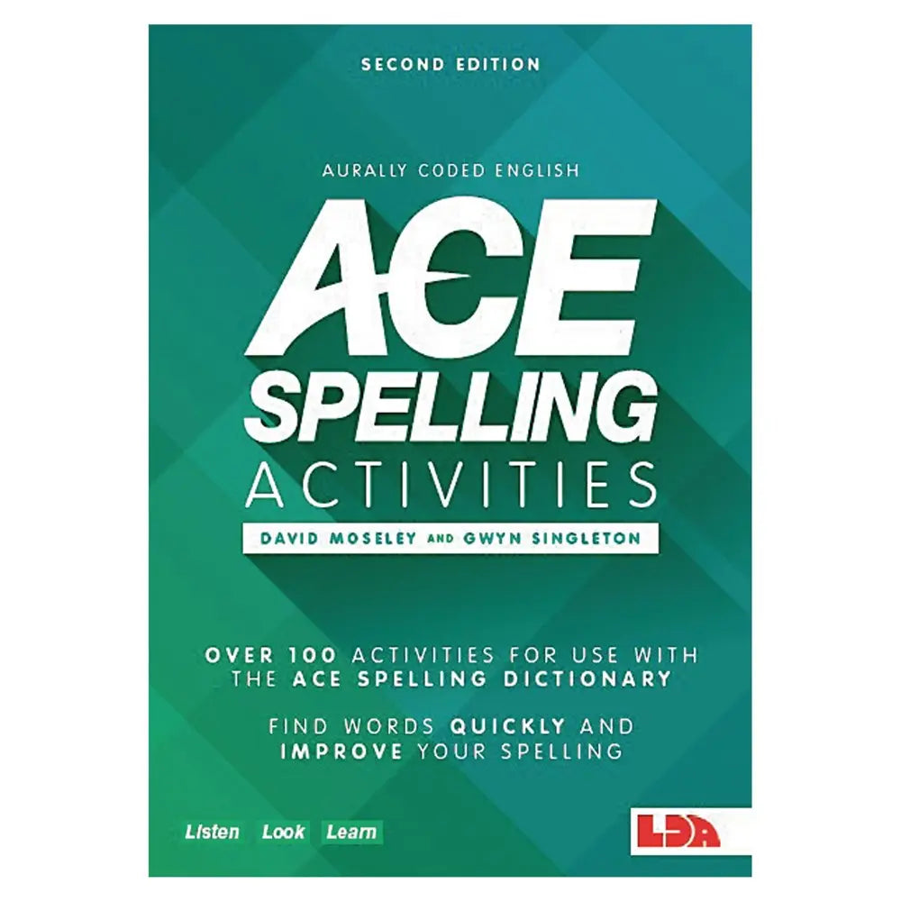 ACE Spelling Activities (Photocopiable Edition) | The Dyslexia Shop
