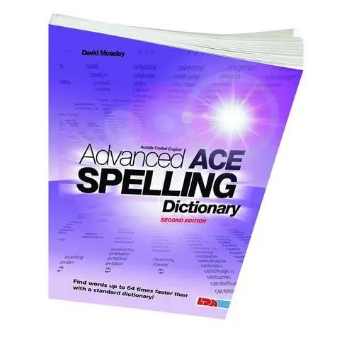 Advanced ACE Spelling Dictionary | The Dyslexia Shop