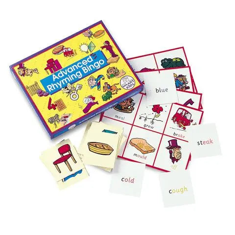 Advanced Rhyming Bingo | The Dyslexia Shop