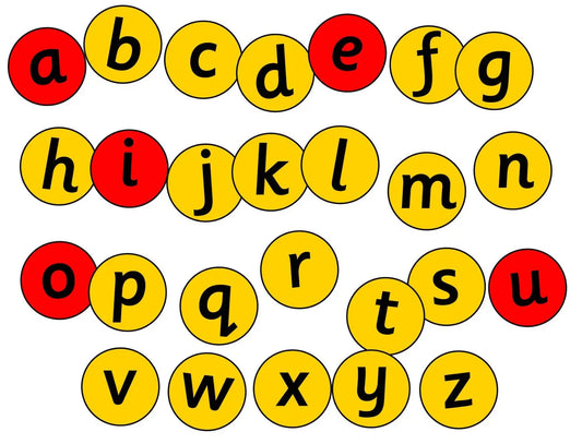 Alphabet Counters | The Dyslexia Shop