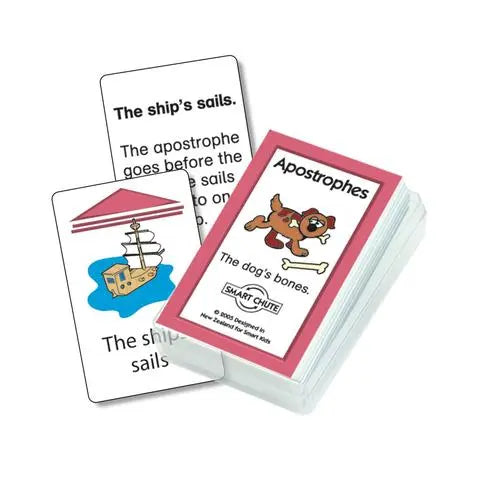 Apostrophes Chute Cards | The Dyslexia Shop