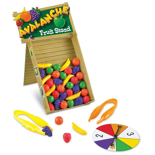 Avalanche Fruit Stand™ Colour & Fine Motor Skills Game | The Dyslexia Shop