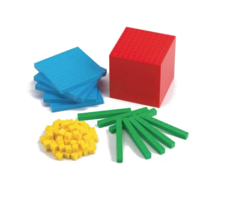 Plastic Base Ten Set - 121 pieces