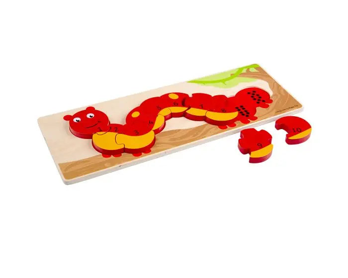 BigJigs Caterpillar Number Puzzle | The Dyslexia Shop