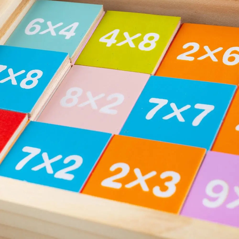 Bigjigs Toys Times Table Box - Educational Games | The Dyslexia Shop