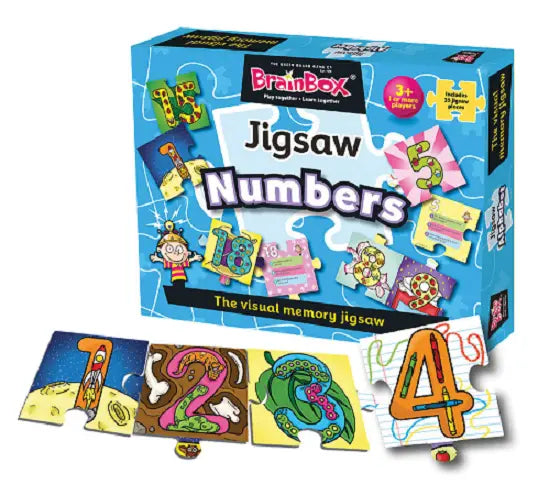 BrainBox Numbers Jigsaw | The Dyslexia Shop