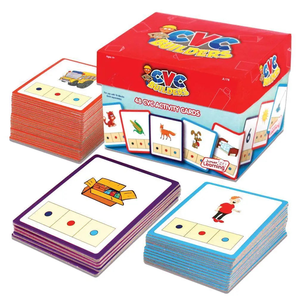 CVC Builders Activity Cards | The Dyslexia Shop