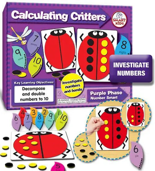 Calculating Critters | The Dyslexia Shop