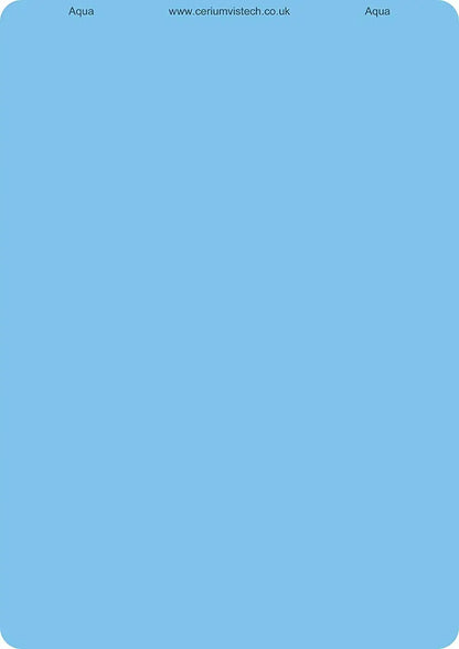 Cerium A4 Coloured Overlays | The Dyslexia Shop