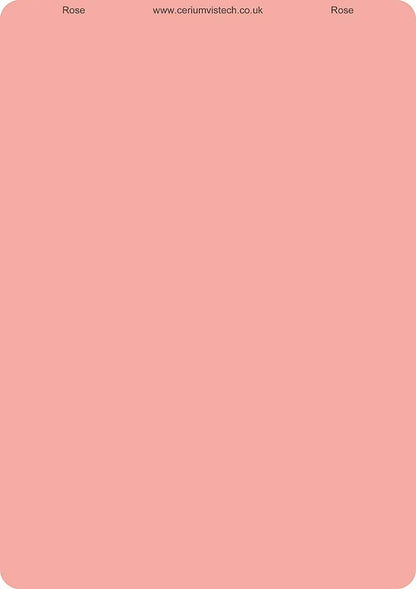 Cerium A4 Coloured Overlays | The Dyslexia Shop