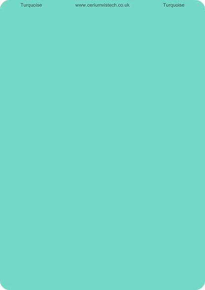 Cerium A4 Coloured Overlays | The Dyslexia Shop