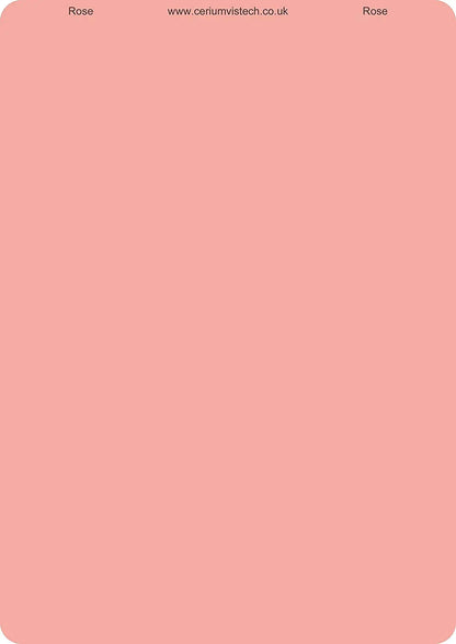 Cerium A4 Coloured Overlays | The Dyslexia Shop