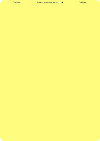 Cerium A4 Coloured Overlays | The Dyslexia Shop