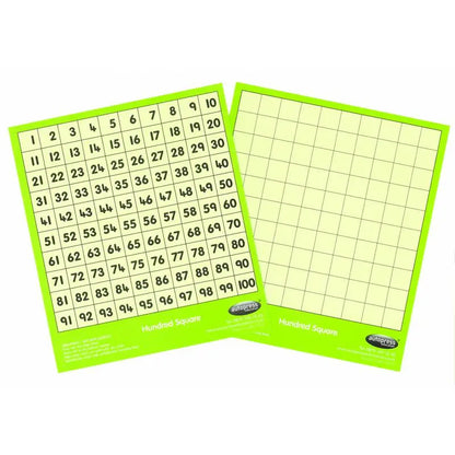 Child's Hundred Square - Medium | The Dyslexia Shop