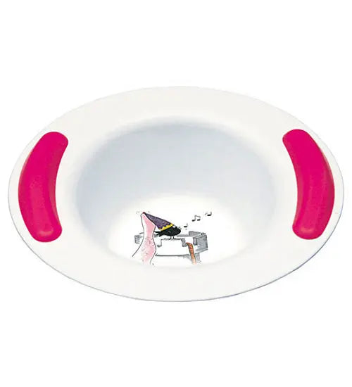 Child's Soft Grip Bowl - Pink | The Dyslexia Shop