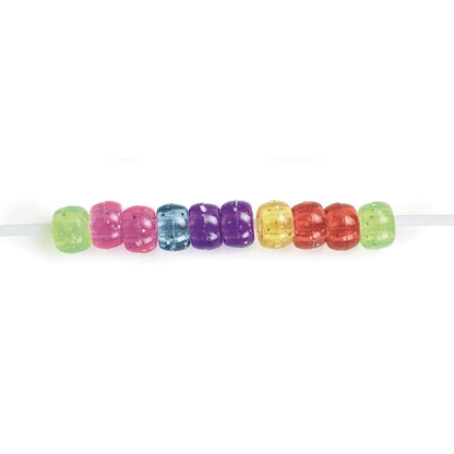 Classmates Glitter Pony Beads | The Dyslexia Shop