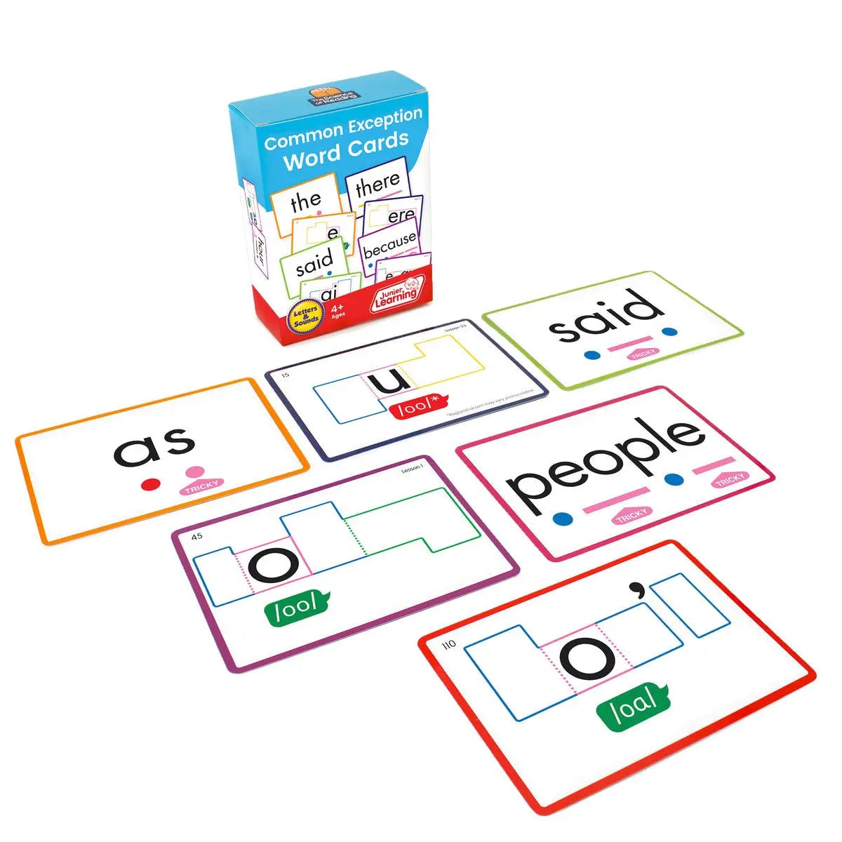 Common Exception Word Cards | The Dyslexia Shop