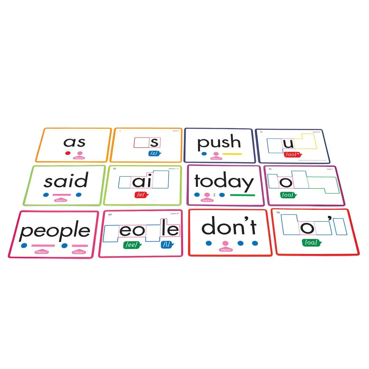 Common Exception Word Cards | The Dyslexia Shop
