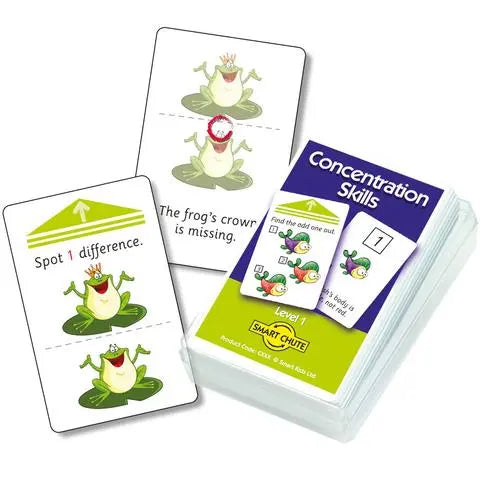 Concentration Skills Level 1 Chute Cards | The Dyslexia Shop