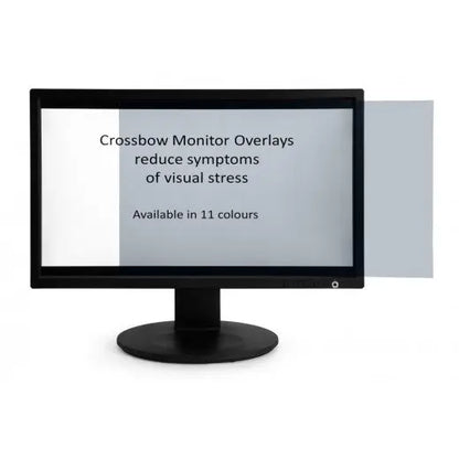 Crossbow Coloured 17" Monitor Overlay | The Dyslexia Shop