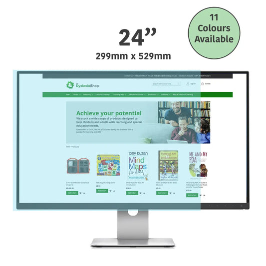 SEND Monitor Overlays for Visual Stress | The Dyslexia Shop