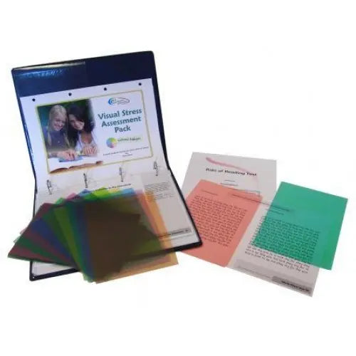 Crossbow Visual Stress Assessment Pack | The Dyslexia Shop