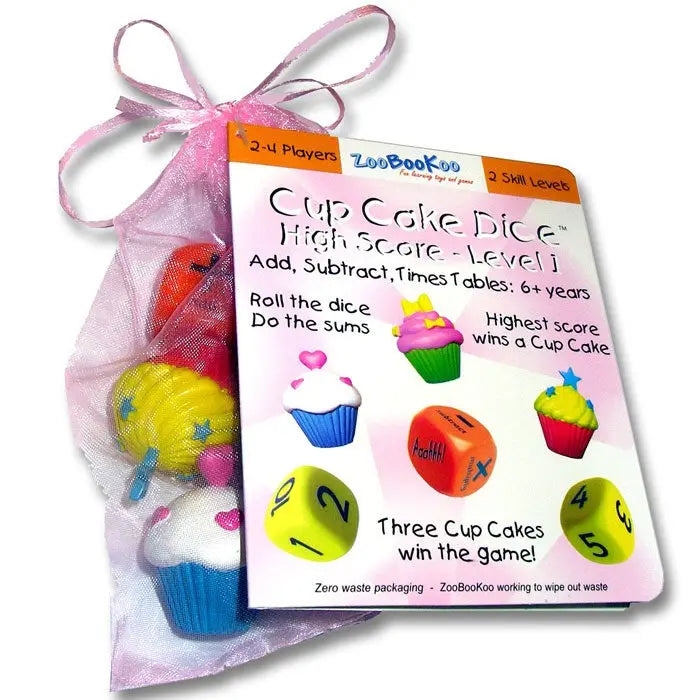Cup Cake Dice - Level 1 | The Dyslexia Shop