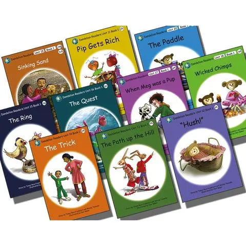 Dandelion Readers - Units 11-20 (10 books) 'Pip Gets Rich' | The Dyslexia Shop