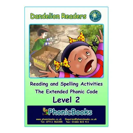 Dandelion Readers, Level 2 Reading & Spelling Activities | The Dyslexia Shop