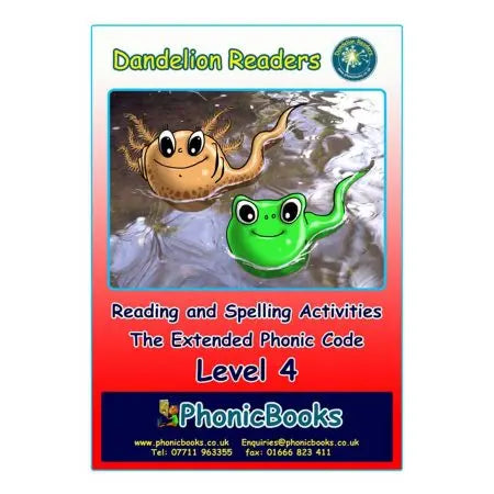 Dandelion Readers, Level 4 Reading & Spelling Activities | The Dyslexia Shop