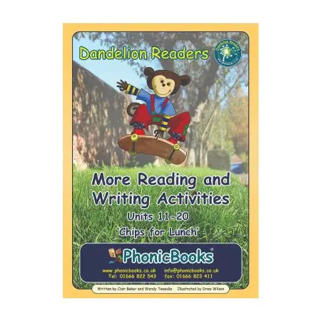 Dandelion Readers, Set 2 Units 11-20 Reading & Writing Activities | The Dyslexia Shop