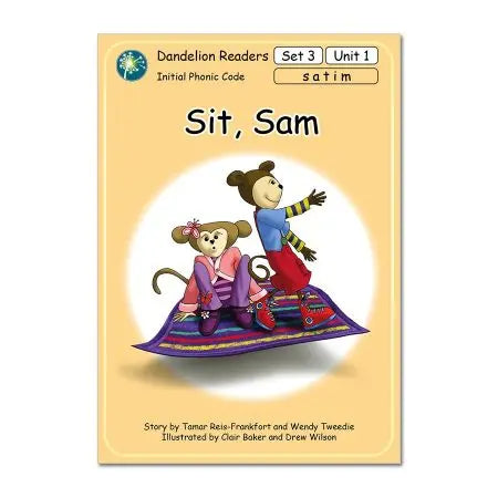 Dandelion Readers, Set 3 Units 1-10 ‘Sit, Sam’ | The Dyslexia Shop
