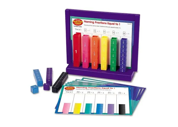 Deluxe Fraction Tower® Activity Set | The Dyslexia Shop