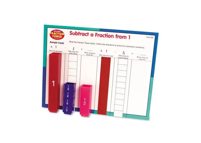 Deluxe Fraction Tower® Activity Set | The Dyslexia Shop