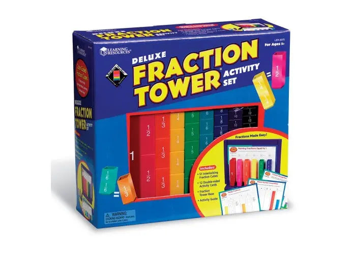 Deluxe Fraction Tower® Activity Set | The Dyslexia Shop