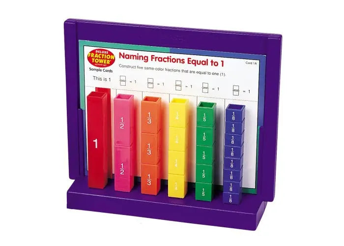 Deluxe Fraction Tower® Activity Set | The Dyslexia Shop