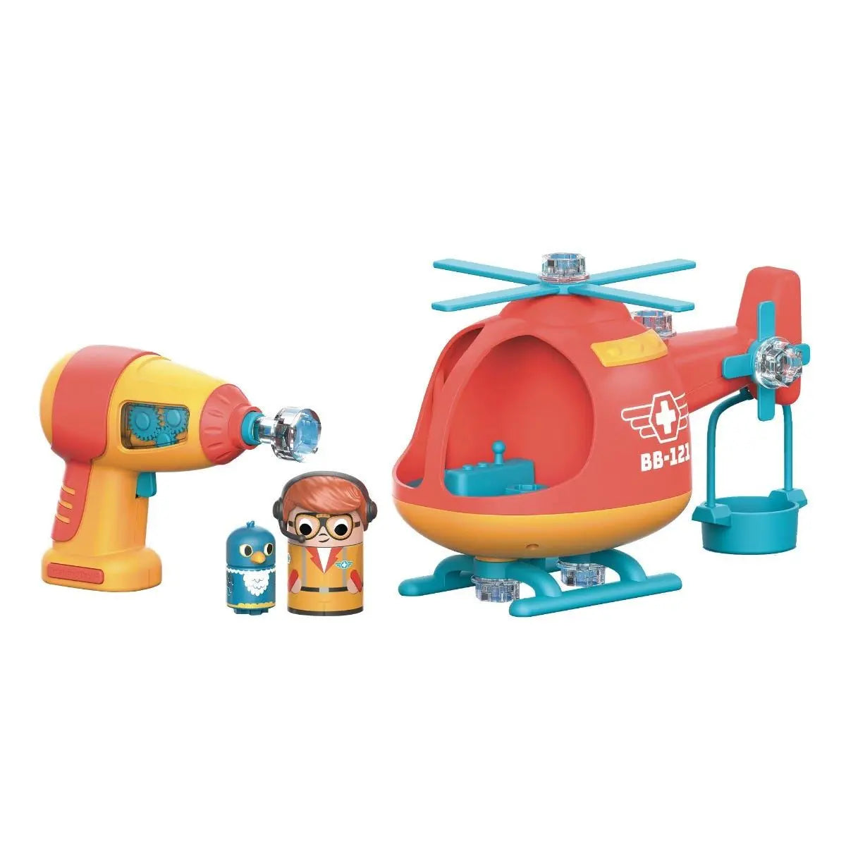 Design & Drill® Bolt Buddies® Rescue Helicopter | The Dyslexia Shop