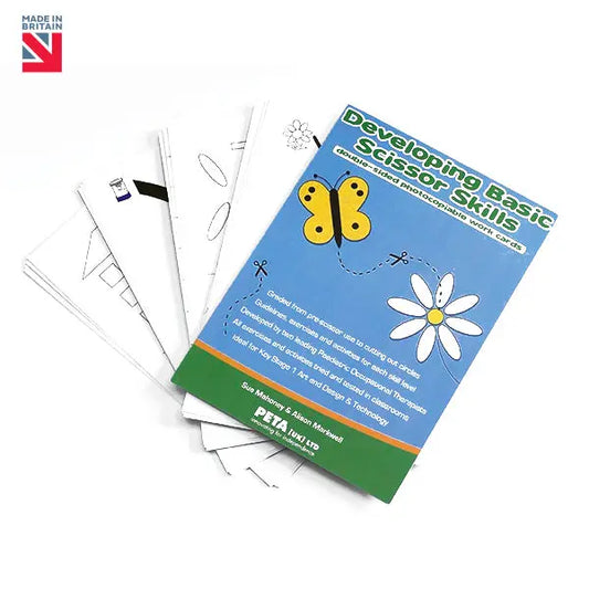 Developing Basic Scissor Skills – Work Cards | The Dyslexia Shop