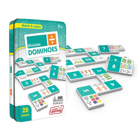 Division Dominoes | The Dyslexia Shop