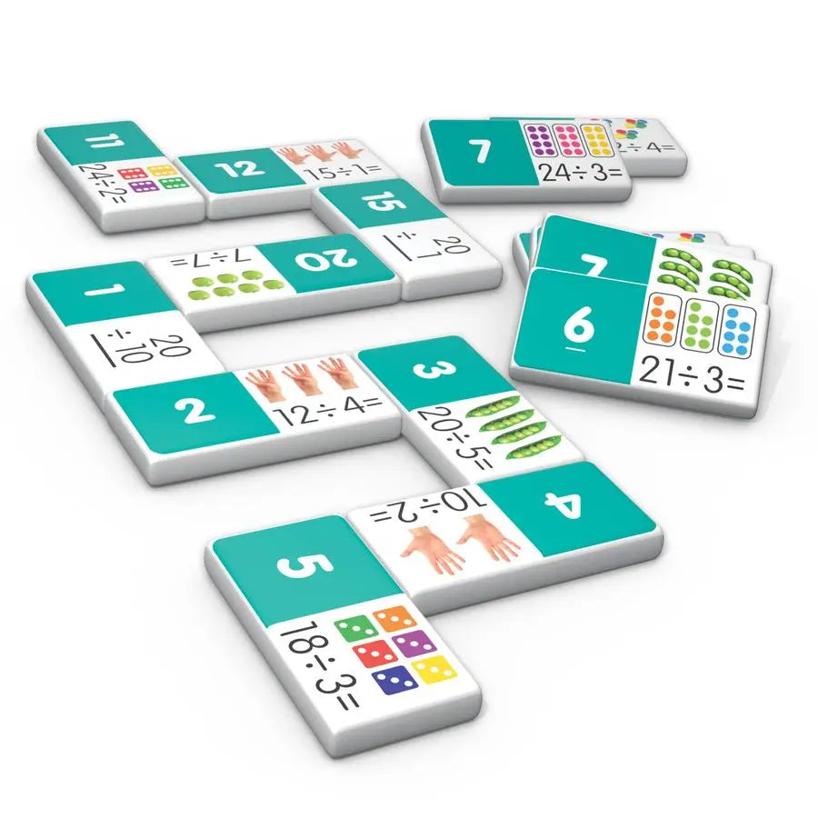 Division Dominoes | The Dyslexia Shop