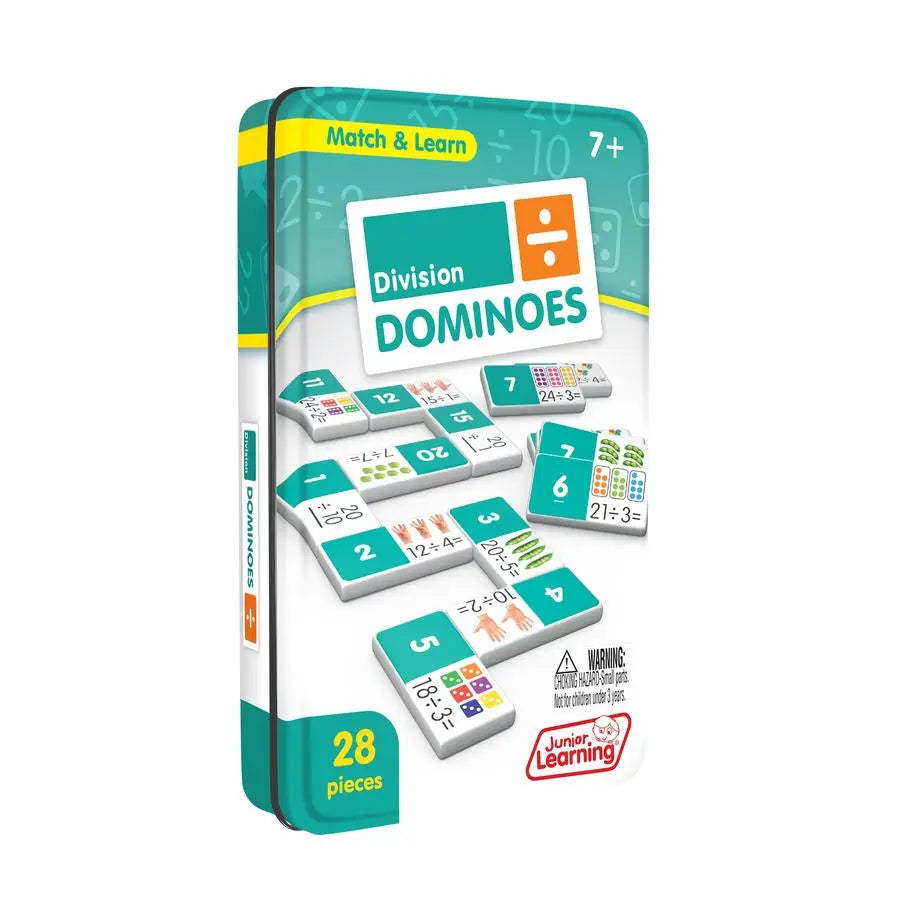 Division Dominoes | The Dyslexia Shop