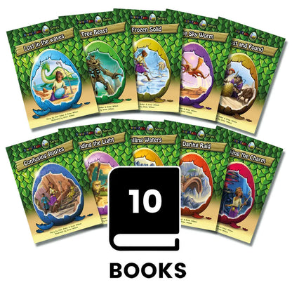 Dragon Eggs Series, Books 1-10 - Lost In The Waves | The Dyslexia Shop