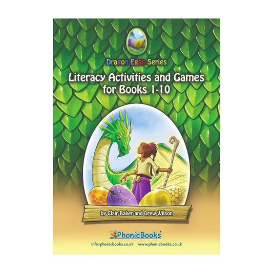 Dragon Eggs Series, Workbook - Literacy Activities and Games for Books 1-10 | The Dyslexia Shop