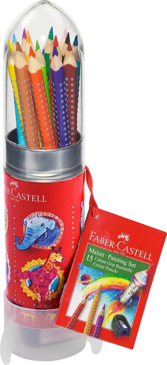 Faber-Castell Colour Grip Rocket Gift Set | The Dyslexia Shop