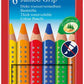 Faber-Castell GRIP 2001 Colour Pencils (Box of 6 Colours) | The Dyslexia Shop