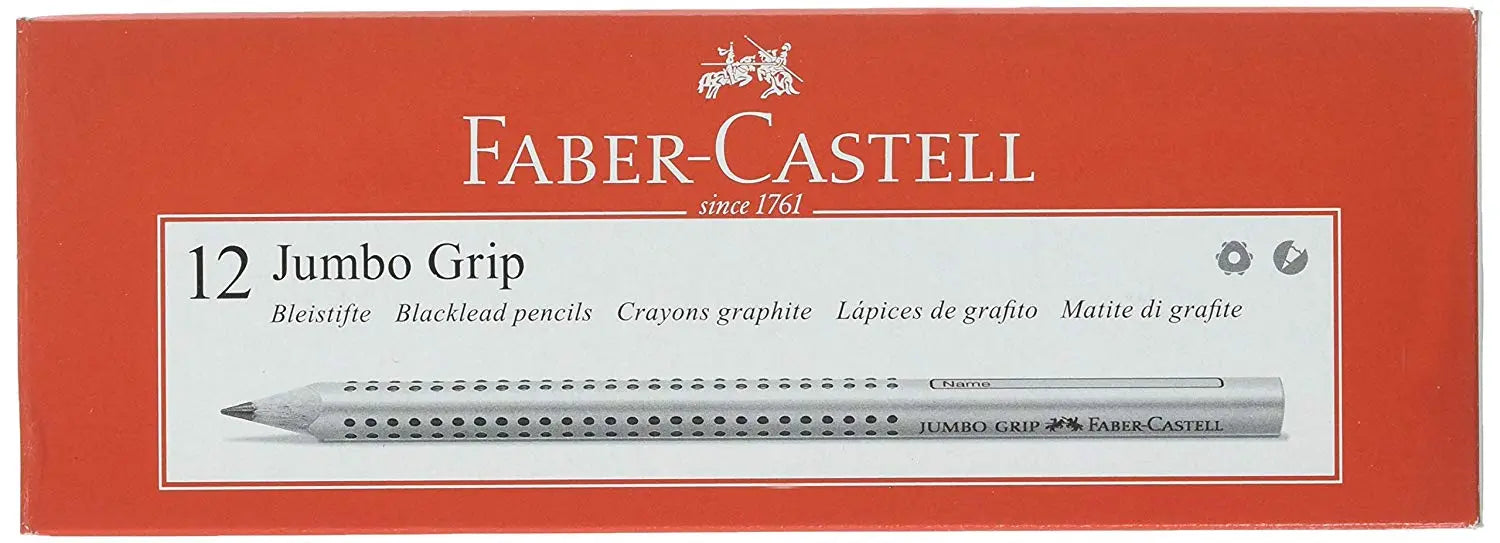 Faber-Castell Jumbo Grip Pencil (Box of 12) | The Dyslexia Shop