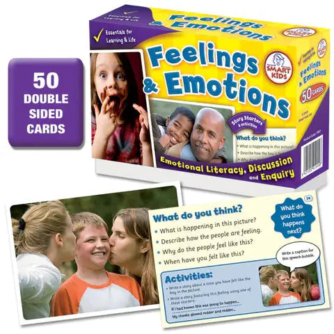 Feelings & Emotions 50 Cards | The Dyslexia Shop