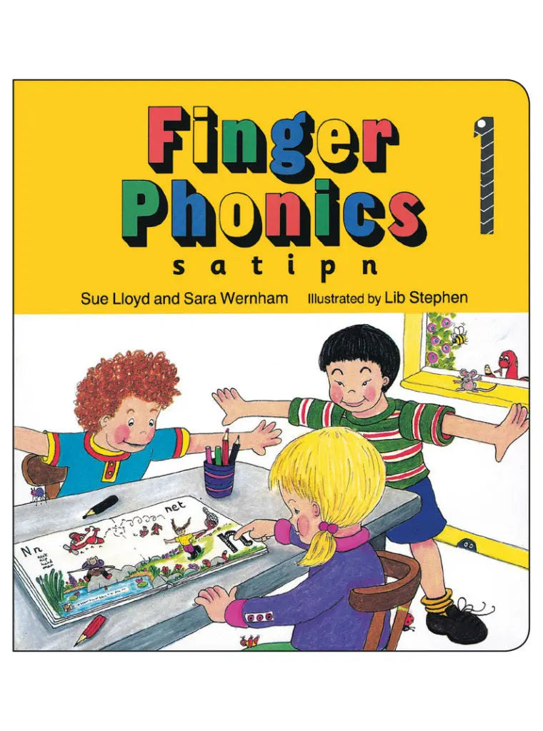 Finger Phonics Book 1 | The Dyslexia Shop