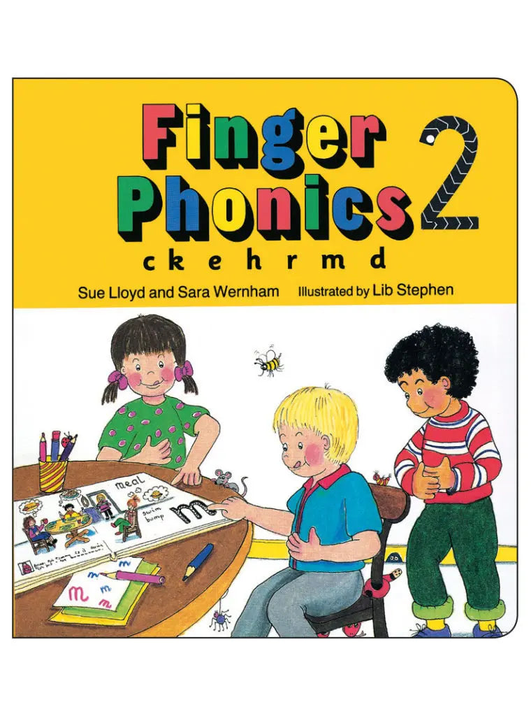 Finger Phonics Book 2 | The Dyslexia Shop